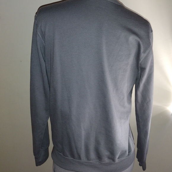 Gray Disney Parks Mickey Mouse Embroidered Sweatshirt, Gray Mickey Mouse Sweater - Picture 2 of 10